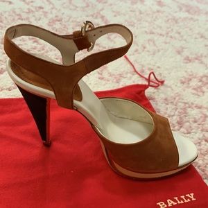 Bally Marieclaire suede sandals